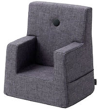 by KlipKlap Lænestol - Kids Chair - 50x43x33 cm - Blue Grey w. G