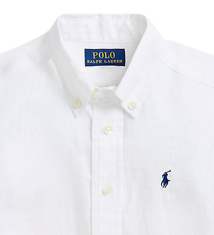 Polo Ralph Lauren Skjorte - Hør - Hvid