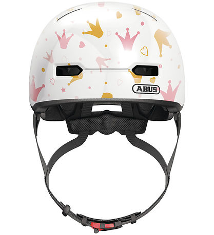 Abus Cykelhjelm - Skurb Kid - White Crowns