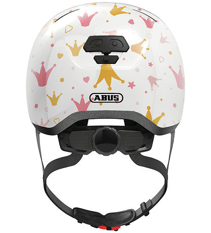 Abus Cykelhjelm - Skurb Kid - White Crowns