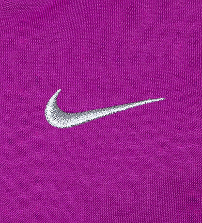 Nike Sæt - Cardigan/Leggings - Hot Fuchsia m. Sølv