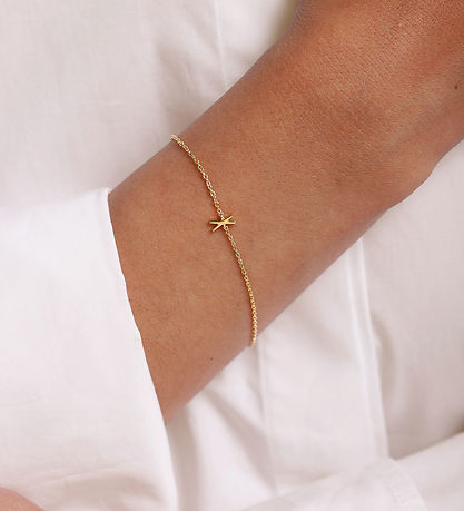 Design Letters Armbånd - Z - 18K Guldbelagt