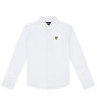 Lyle & Scott Skjorte - Oxford - Hvid