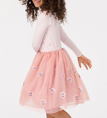 Molo Kjole m. Tyl/Palietter - Cyrus - Charlotte Pink
