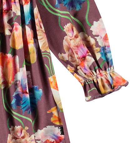 Molo Kjole - Camie - Rainbow Tulips