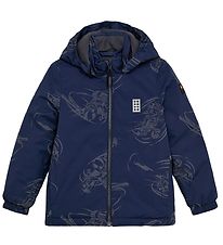 LEGO® Ninjago Dynejakke - LWJad 602 - Dark Navy