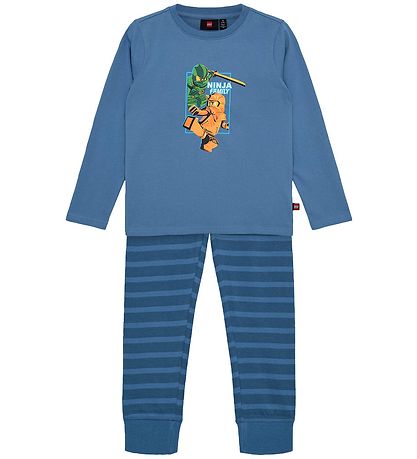 LEGO® Ninjago Nattøj - LWAris 703 - Blue m. Print