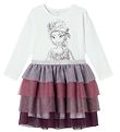 Name It Kjole - NmfOkanna - Disney Frost - Bright White m. Print