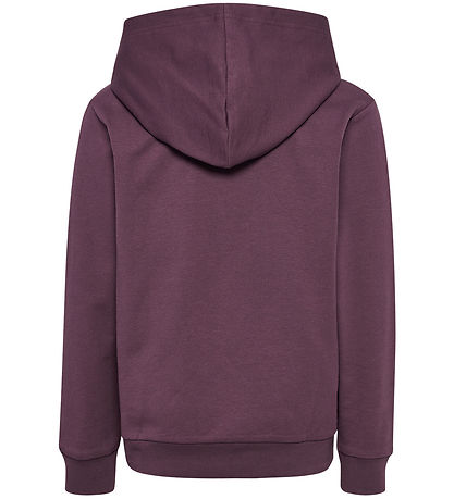Hummel Hættetrøje - hmlTukas - Huckleberry m. Print