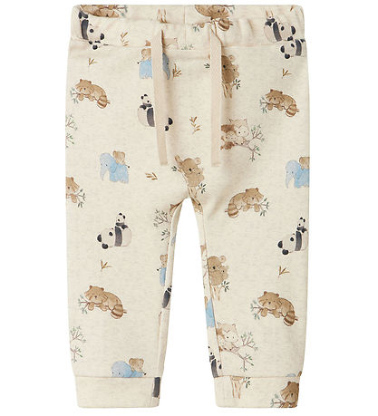Name It Sæt - Leggings/Body l/æ - NbmSanders - Peyote Melange m.