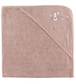 Nørgaard Madsens Baby towel - 75x75 cm - Mauve w. Lions