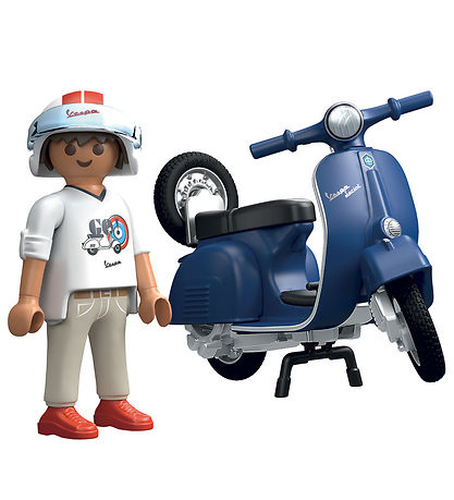 Playmobil Vespa - 1969 Vespa 150 Blå - 71622 - 16 Dele