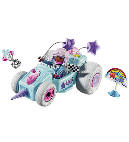Playmobil Funstars - Racing Enhjørning - 71635 - 46 Dele