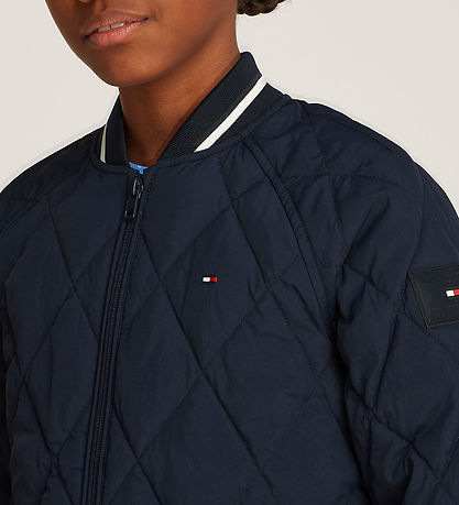 Tommy Hilfiger Termojakke - Quilted - Dark Night Navy