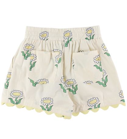 Stella McCartney Kids Shorts - Creme m. Blomster