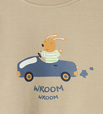 Name It Sweatshirt - NbfVonne - 2-pak - Cerulean/Dog On Wheels