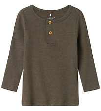 Name It Bluse - Rib - Noos - NmmKab - Bungee Cord/Melange