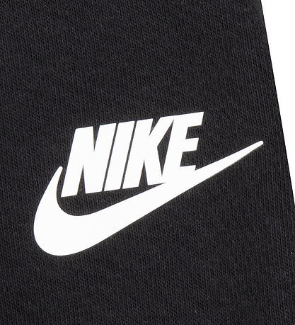 Nike Sweatsæt - Sort m. Orange
