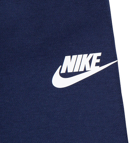 Nike Sweatsæt - Midnight Navy m. Orange