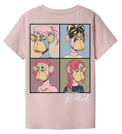 Name It T-shirt - NkfDisara - Winsome Orchid m. Print