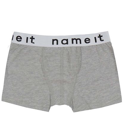 Name It Boxershorts - NkmBoxer - 3-pak - Sort/Bright White Waist