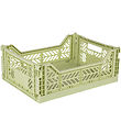 Aykasa Foldekasse - 40x30x15 cm - Midi - Lime Cream