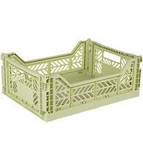 Aykasa Foldekasse - 40x30x15 cm - Midi - Lime Cream