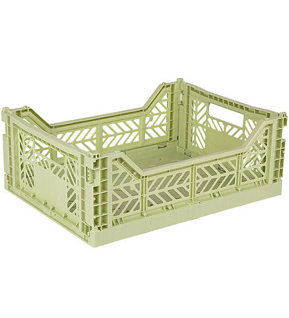 Aykasa Foldekasse - 40x30x15 cm - Midi - Lime Cream