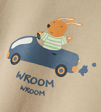 Name It Sweatshirt - NbmVonne - Pure Cashmere/Vroom