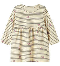 Name It Kjole - NbfVandora - Summer Sand/Hearts