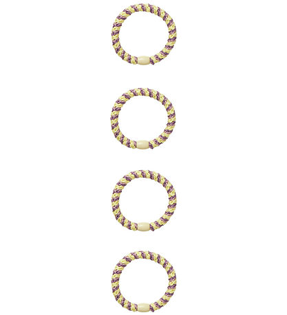 Name It Hårelastikker - 4-pak - NkfAcc-Arise - Pastel Yellow
