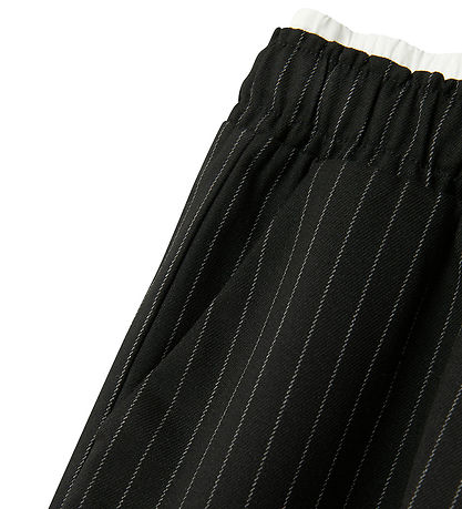 Name It Bukser - NkfTengrun - Wide - Black/WHITE