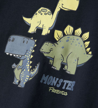 Name It Bluse - NmmVux - Dark Sapphire/Dinos