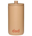 Design Letters Termokop - Travel - 350 ml - Beige m. Dad 