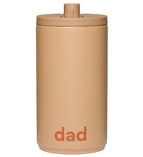 Design Letters Termokop - Travel - 350 ml - Beige m. Dad 
