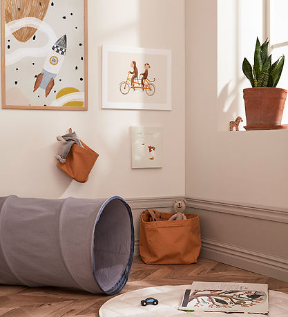Kids Concept Legetunnel - 180 cm - Grå