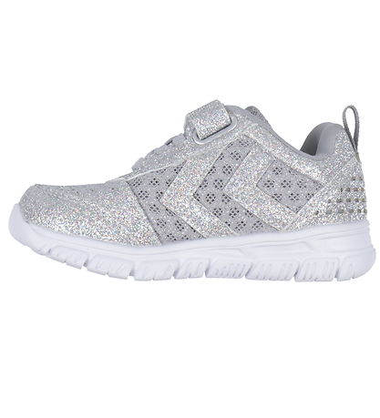 Hummel Sko - Crosslite DOT4 Glitter Jr - Silver
