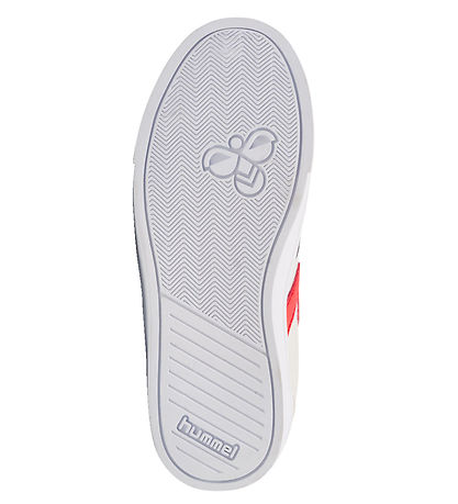 Hummel Sko - Slimmer Stadil Leather Low Jr - Hvid