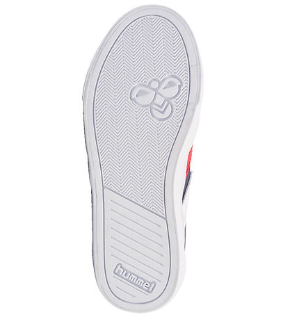 Hummel Sko - Slimmer Stadil Leather Low Jr - Peacoat