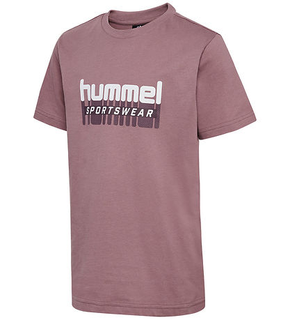Hummel T-shirts - hmlTukas - 2-pak - Twilight Mauve/Marshmallow 