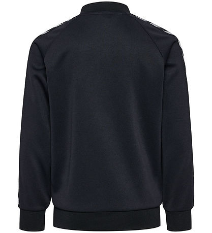 Hummel Cardigan - hmlNoma - Sort m. Logo/Glimmer