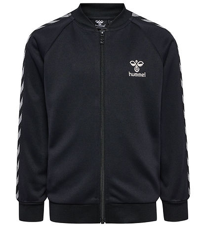 Hummel Cardigan - hmlNoma - Sort m. Logo/Glimmer