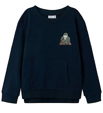 Name It Sweatshirt - NkmTofigo - Navy Blazer m. Print