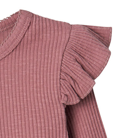 Lil' Atelier Bluse - Rib - NmfRaja - Nostalgia Rose