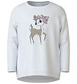 Name It Bluse - NmfVix - Bright White/Flower Deer