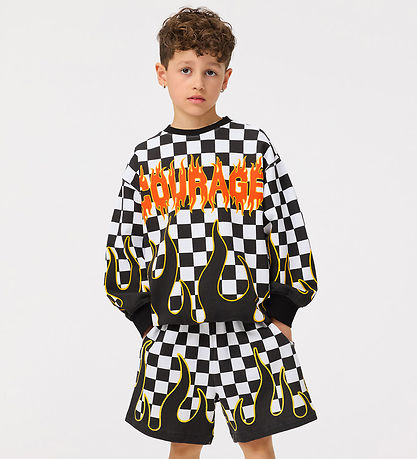 Molo Shorts - Amil - Check on Fire