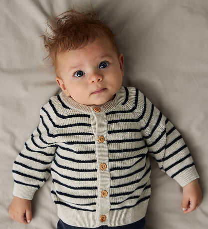 Name It Cardigan - Strik - NbmMast - Peyote Melange m. Striber
