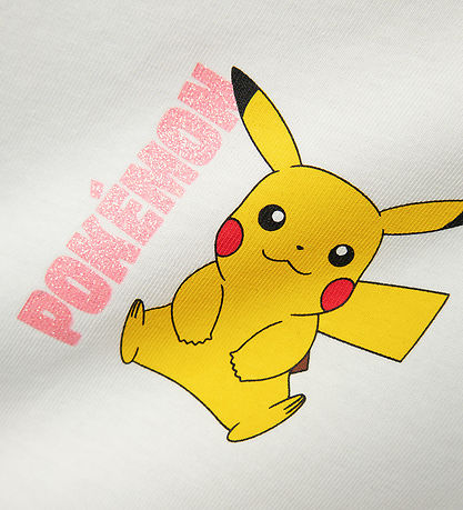 Name It T-shirt - Noos - NkfDyppi - Pokemon - Cloud Dancer m. Pr