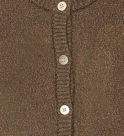 The New Siblings Cardigan - Strik - TnsKeve - Ivy Green m. Glimm