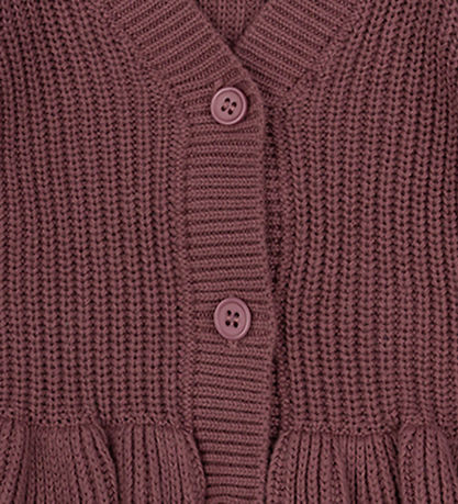 The New Siblings Cardigan - Strik - TnsMae - Crushed Berry
